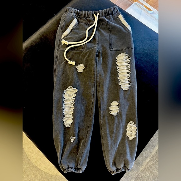 Laser Cut Joggers - Picture 3 of 5